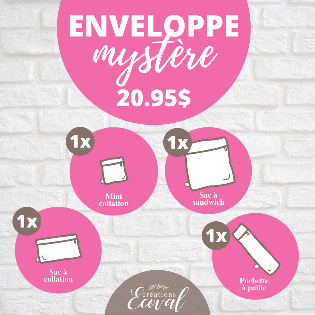 Enveloppe 20.95$