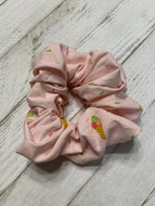 Chouchou pour cheveux avec  fleurs de lavande intégrées