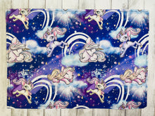 Charger l&#39;image dans la galerie, Napperons/Licorne mauve/à colorier/ double
