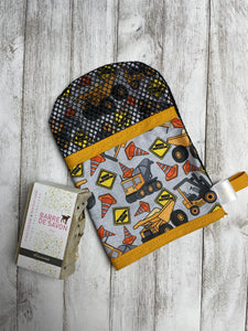Gant de douche adulte Camions