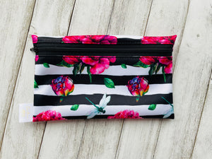 Sac collation Fleurs lignées