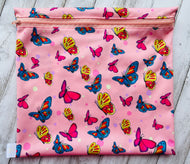 Grand sac/congélation/utilitaire/imperméable Papillons