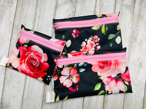 Fleurs roses