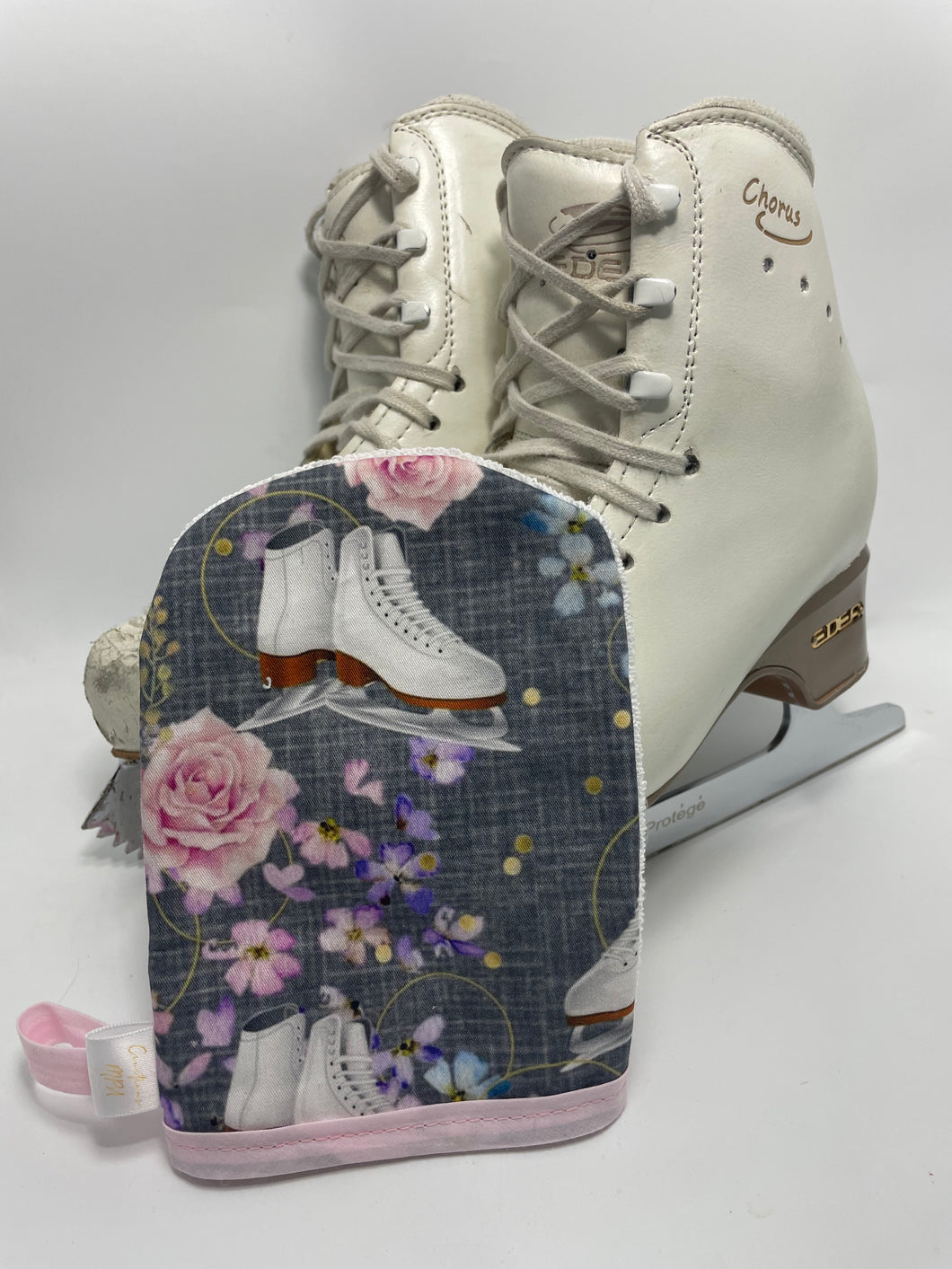 Gant essuie lames patin rose